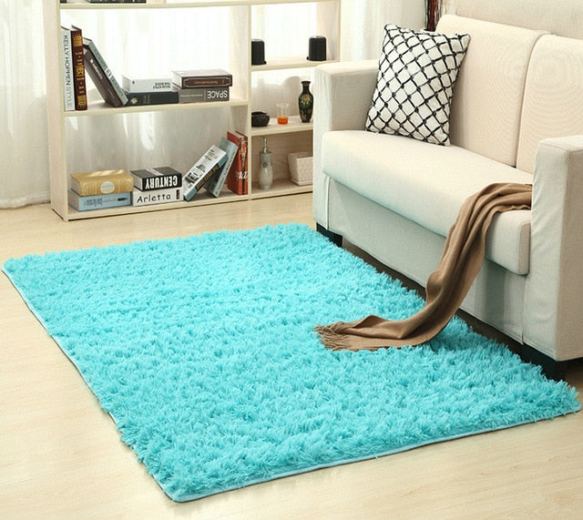 Super Soft Silk Wool Rug