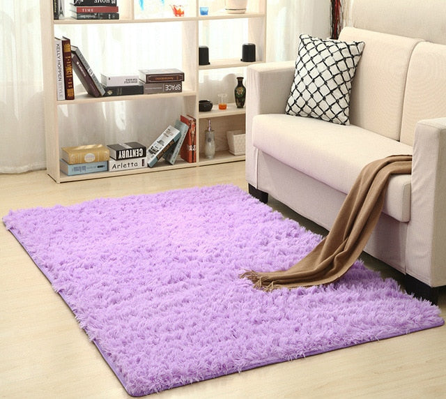 Super Soft Silk Wool Rug