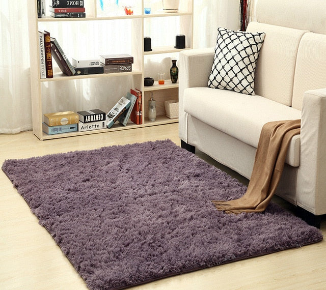 Super Soft Silk Wool Rug