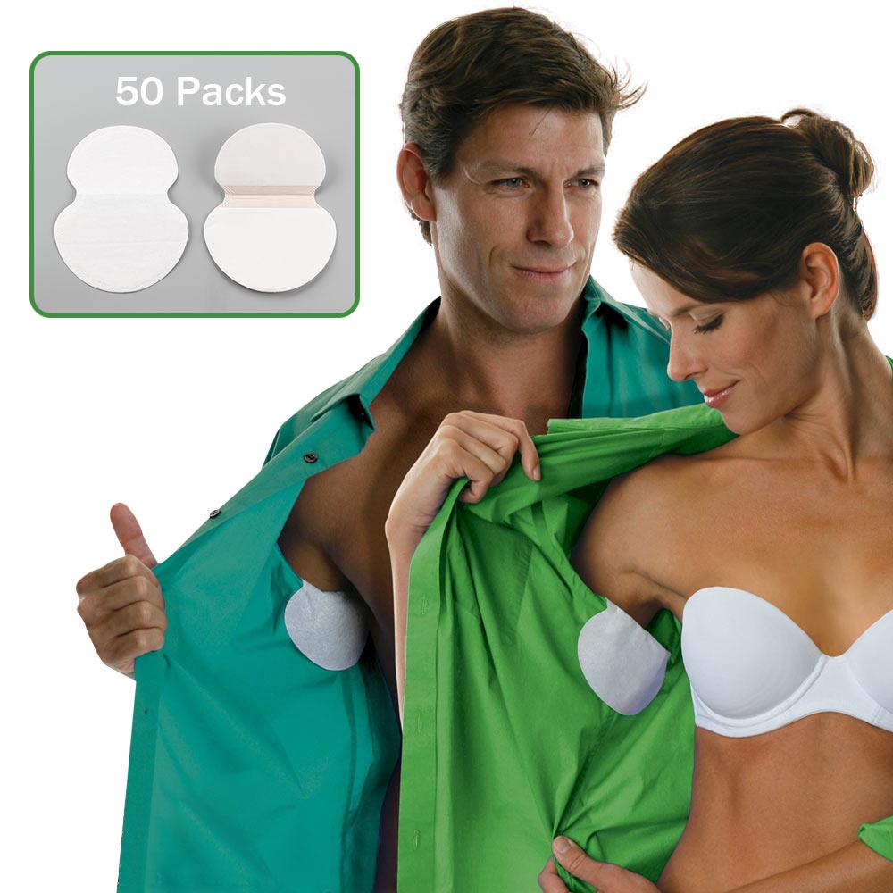 50 Packs Summer Armpit Sweat Pads