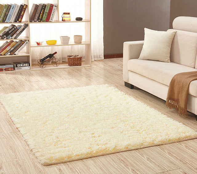 Super Soft Silk Wool Rug