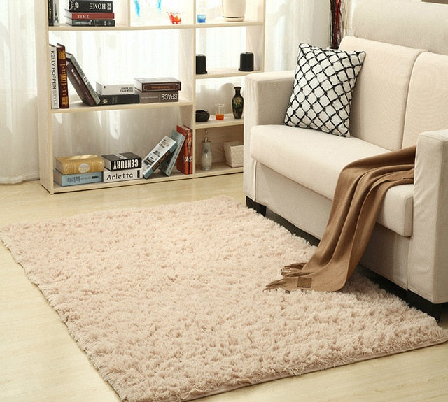 Super Soft Silk Wool Rug