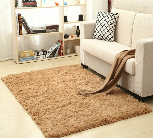 Super Soft Silk Wool Rug