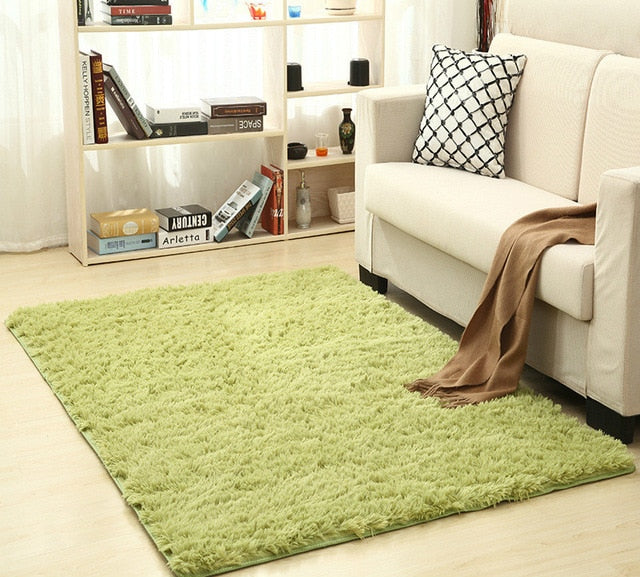 Super Soft Silk Wool Rug