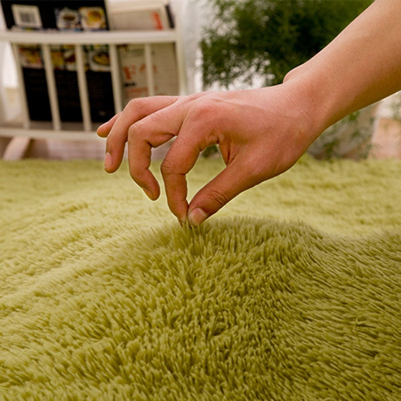 Fluffy Round Rug Carpet