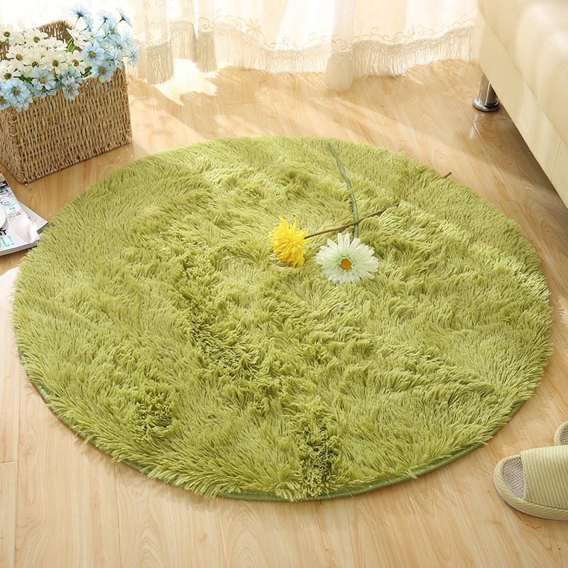 Fluffy Round Rug Carpet