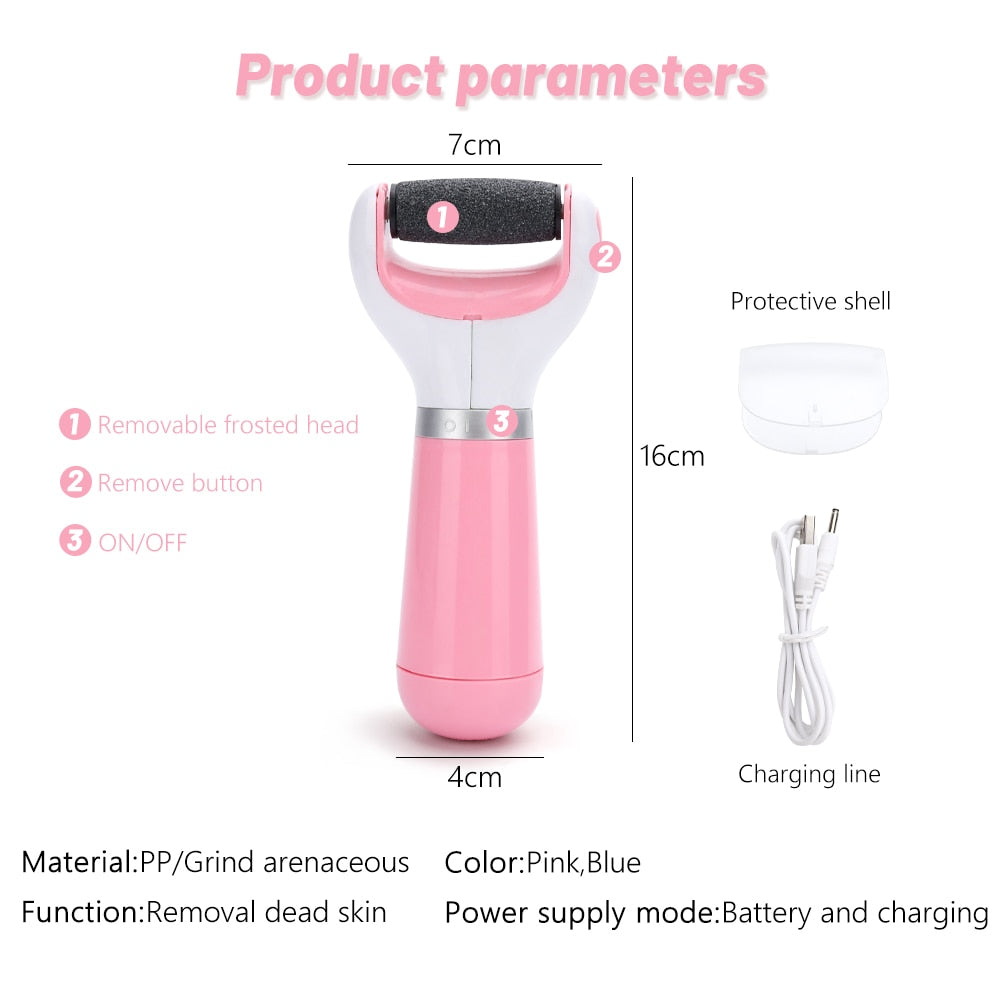 Portable Electric Foot Heel Care Tool \