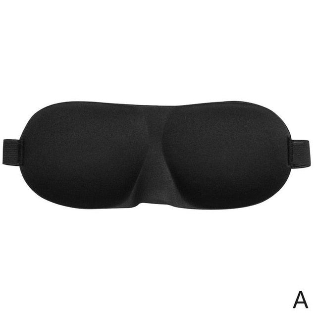 3D Sleep Mask Natural Sleeping Eye Mask Eyeshade Cover Shade Eye Patch Women Men Soft Portable Blindfold Travel Eyepatch 1Pcs