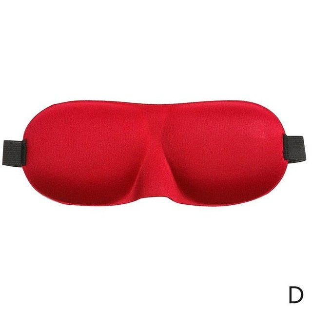 3D Sleep Mask Natural Sleeping Eye Mask Eyeshade Cover Shade Eye Patch Women Men Soft Portable Blindfold Travel Eyepatch 1Pcs