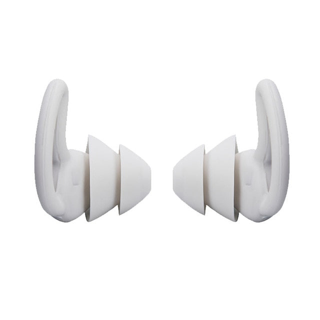 Silicone Sleeping Ear Plugs Sound Insulation Ear Protection Earplugs Anti-Noise Plugs for Travel Silicone Soft Noise Reduction