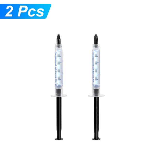 Dental Bleaching Teeth Whitening Kit with Teeth Whitening LED Accelerator Light Peroxide Gel Pen Tooth Whitener Dental Tools